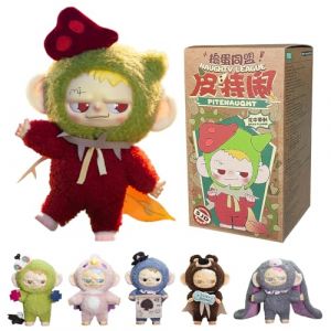 RONGCREATOR PiteNaught Mystery - Diable Coquine de 16 cm - 6 à Collectionner (+1 Secret) Figurine en Peluche avec PVC - Idée Originale de Cadeau - Produit Officiel + 12 Ans