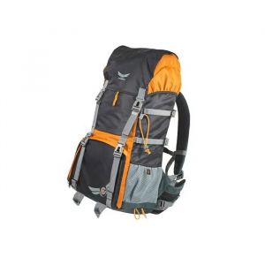 Sac &agrave; dos trekking randonn&eacute;e 50L pour appareil photo reflex DSLR &eacute;tanche avec housse de pluie et compartiment amovible