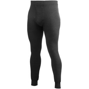 Woolpower Caleçon homme Long Johns 200 avec braguette - Couleurs - Tailles: noir - L