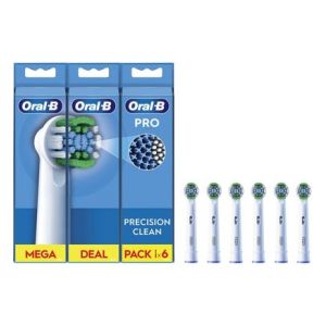 Oral-B Brossette dentaire Precision Clean 2+2+2 X-filaments