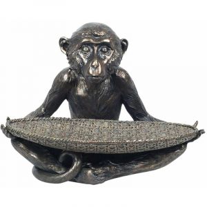 Signes Grimalt Coupelle Statuette Singe en résine