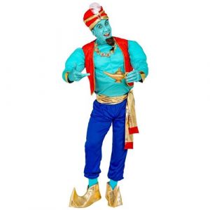 Déguisement Génie Magique Bleu Oriental Homme S Bleu 010231 Widmann S 010231 Widmann
