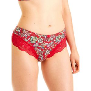 Shorty multico rouge Aria - Pomm'Poire