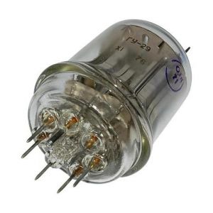 Sonstige Tube &eacute;lectronique 829 B = GU 29 = SRS 4453 T&eacute;trode &agrave; faisceau dirig&eacute; 600 V 110 mA p&ocirc;les 7 Culot septar 1 pc(s)