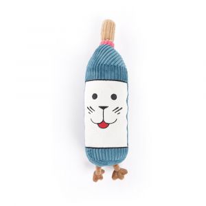 Martin Sellier Peluche pour chien bouteille de vin
