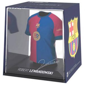 Figurine mini t-shirt FC Barcelone Lewandowki Banbo Toys