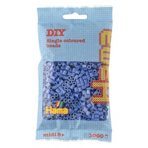 Hama Sachet de perles &agrave; repasser | env. 1000 perles midi | loisirs cr&eacute;atifs et mosa&iuml;ques pour enfants d&egrave;s 5 ans | jeu cr&eacute;atif et d&eacute;coration artisanale | Lavender