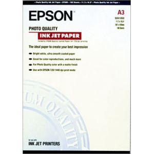 Image de Epson 100 feuilles de papier de photo Quality 102g/m² (A3)