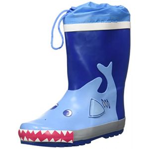 Playshoes Kid's Gummistiefel Hai - Bottes en caoutchouc taille 32, bleu/turquoise