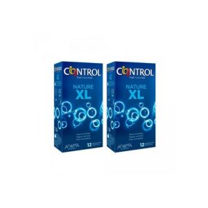 Control Nature Xl Préservatifs Pack d'épargne 12 + 12 U