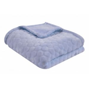 Doux nid Couverture microfibre Bubulle 75 x 100 cm