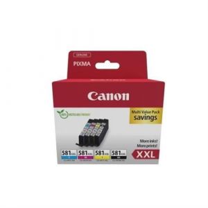 Cartouches d encre CANON CLI581XXL Cyan Magenta Multipack 4 couleurs