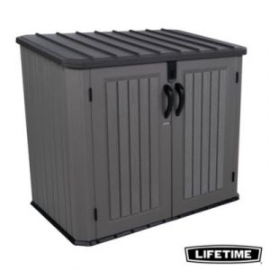 Lifetime Abri resine Horizontal 1300L / 1.38m3 verrouillable #60350