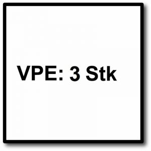 Fein E-Cut Long-Life Starlock Max Lame de scie 3 pièces. 90 x 32 mm (63502224220 ) BI-Metall