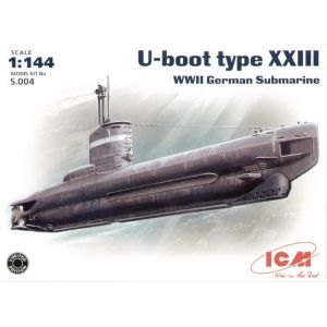 Image de ICM Maquette U-Boot type XXIII (sous-marin) -1/144 - Maquette de batea