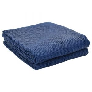 VidaXL Tapis de tente bleu 6x3 m
