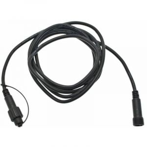 Lotti Rallonge 2.5M câble d'extension noir 230V pour guirlande IP67