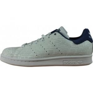 Image de Adidas Stan Smith, Baskets Femme, Blanc (Footwear White/Footwear White/Noble Indigo 0), 38 2/3 EU