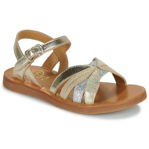 Pom d'Api Sandales enfant PLAGETTE OTO Doré - Taille 28,29,30