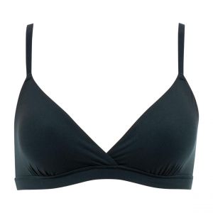 Image de Athena Soutien-gorge triangle croisé sans armatures femme Easy Seconde Peau Noir