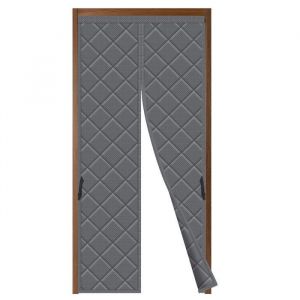 Sekey Rideau Thermique Occlusion Protection Froid et Chaleur Magnétique Isolé Coupe-Vent pour Salon et Balcon 100 x 210 cm