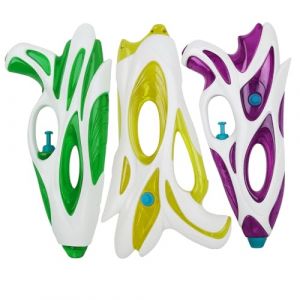 Shop-story - Pistolet à Eau Enfant Modèle Futuriste Longueur 20 cm Couleur Aléatoire pour Jeux de Plein Air et Batailles Aquatiques