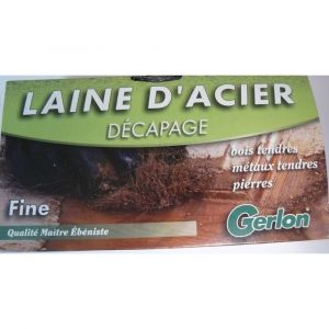 Gerlon Laine d'acier d&eacute;capage fin 200g