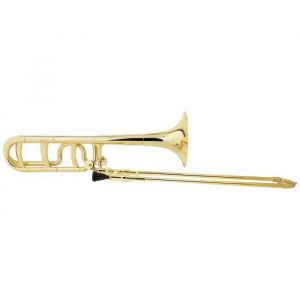 Classic Cantabile MardiBrass trombone tenor Sib-F en plastique doré