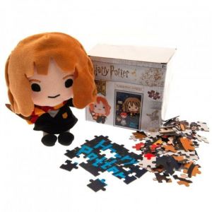 Prime 3D Harry Potter - Puzzle lenticulaire Hermione Granger Chibi avec peluche 300 pcs 31x23 cm