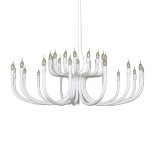 Karman Suspension Snoob /16 bras - Ø 130 cm blanc en métal