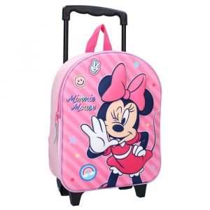 Vadobag Valise à roulettes 3D Minnie Mouse Fashion Besties