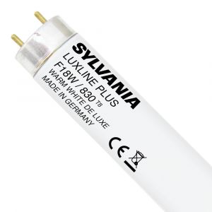 Sylvania Tube fluocompacte Luxline T8 - 0.6 m - 18 W - 830 - Fluocompacte stick, tube