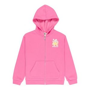 Roxy Pull en Polaire Surf Feeling Zipped Brushed Fille 4-16 Rose 6