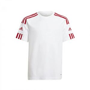 Adidas T-shirt Manche Courte Squadra 21 176 cm White / Team Power Red