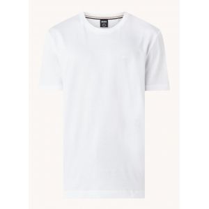 Boss Effect T-shirt Regular Fit à logo en jersey de coton modèle Thompson