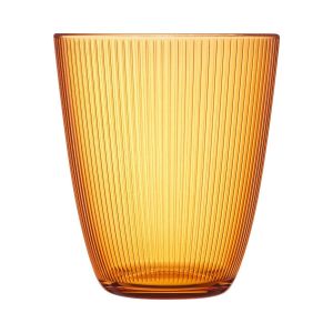 Luminarc Verre &agrave; eau jaune 31cl Concepto Stripy Amber