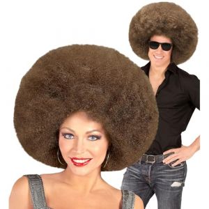 Widmann Perruque Afro Super Brune