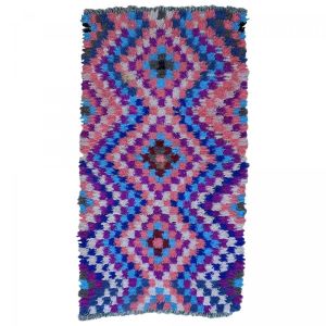 Tapis berbère BOUCHAROUETTE MENIRI noué main