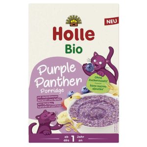 Holle Bio-Purple Panther Haferbrei &ndash; Mit Dinkel & Blaubeeren