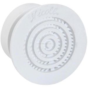 Nicoll Grille ronde maçon contre-cloison mousti. Ø 35,sachet de 2 2B43 -