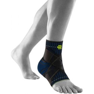 Image de Bauerfeind Sports Ankle Supports left, noir/bleu M Manchettes & jambi&egrave;res running