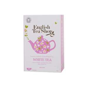 English tea shop Pur thé blanc Bio - 20 sachets