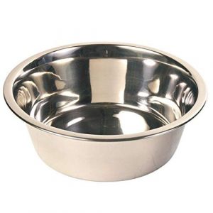 Image de Trixie Ecuelle en acier inox adapté au bar pour chiens Contenance 0,75 litre Diamètre 15 cm