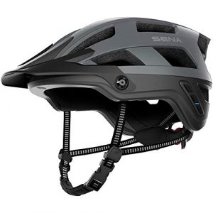 Sena M1 Casque VTT Adult, Gris Mat, L