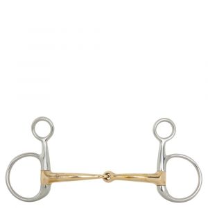 Mors baucher pour cheval double brisure BR Equitation