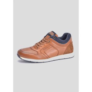 Redskins Baskets basses Sureto en cuir cognac
