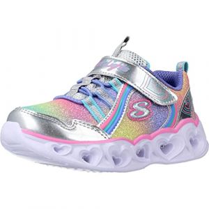 Skechers Heart Lights - Rainbow Lux