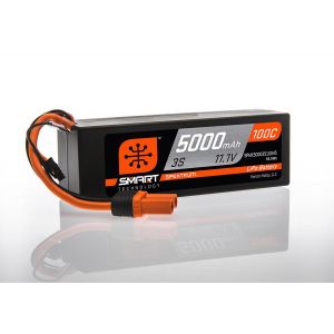 Image de Spektrum Batterie LiPo smart hardcase 11,1 V 5000mAh 3S 100C Prise IC5