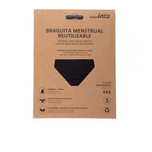 Inca Culotte Menstruelle super absorption noir taille S 1 unit&eacute;