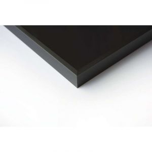 Cadre en aluminium Nielsen Alpha, A2 - 42 x 59,4 cm, Noir mat anodisé
